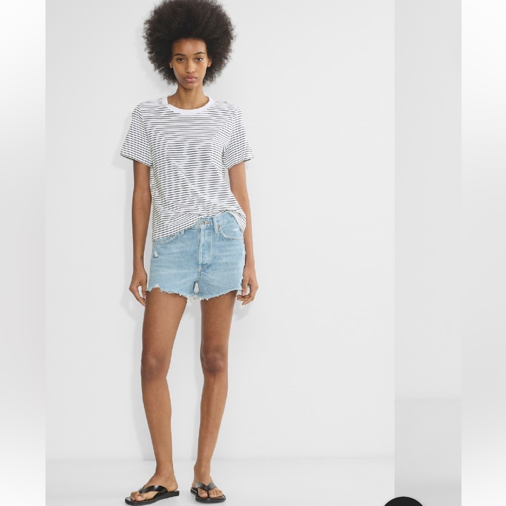 NWT Agolde Parker Denim Shorts